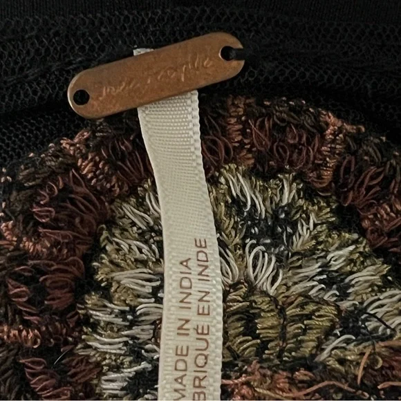 Free People Embroidered Sheer Corset Top XS Florence Festival - Picture 2 of 13